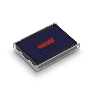 Ersatzstempelkissen 6/4929/2 fr Trodat Printy Datumstempel 4729 - rot/blau  